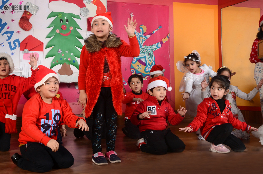 Presidium Pitampura, CHRISTMAS CELEBRATION ENLIVENS THE FESTIVE SPIRIT